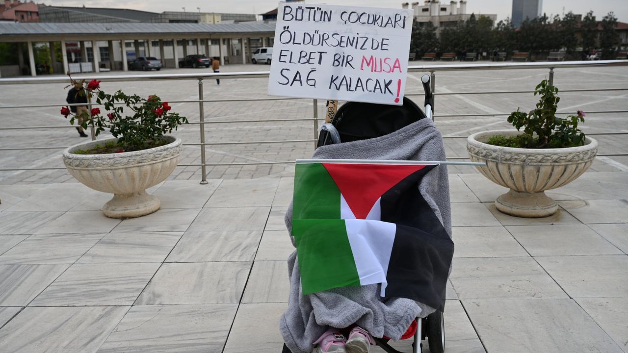 Ankara'da dualar Gazze şehitleri için edildi! Yozgatlı isim de katıldı