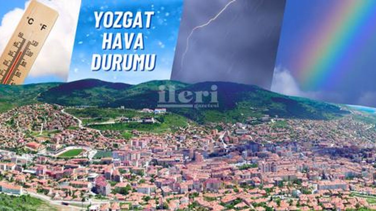 Yozgat hava durumu 29 Ekim 2023
