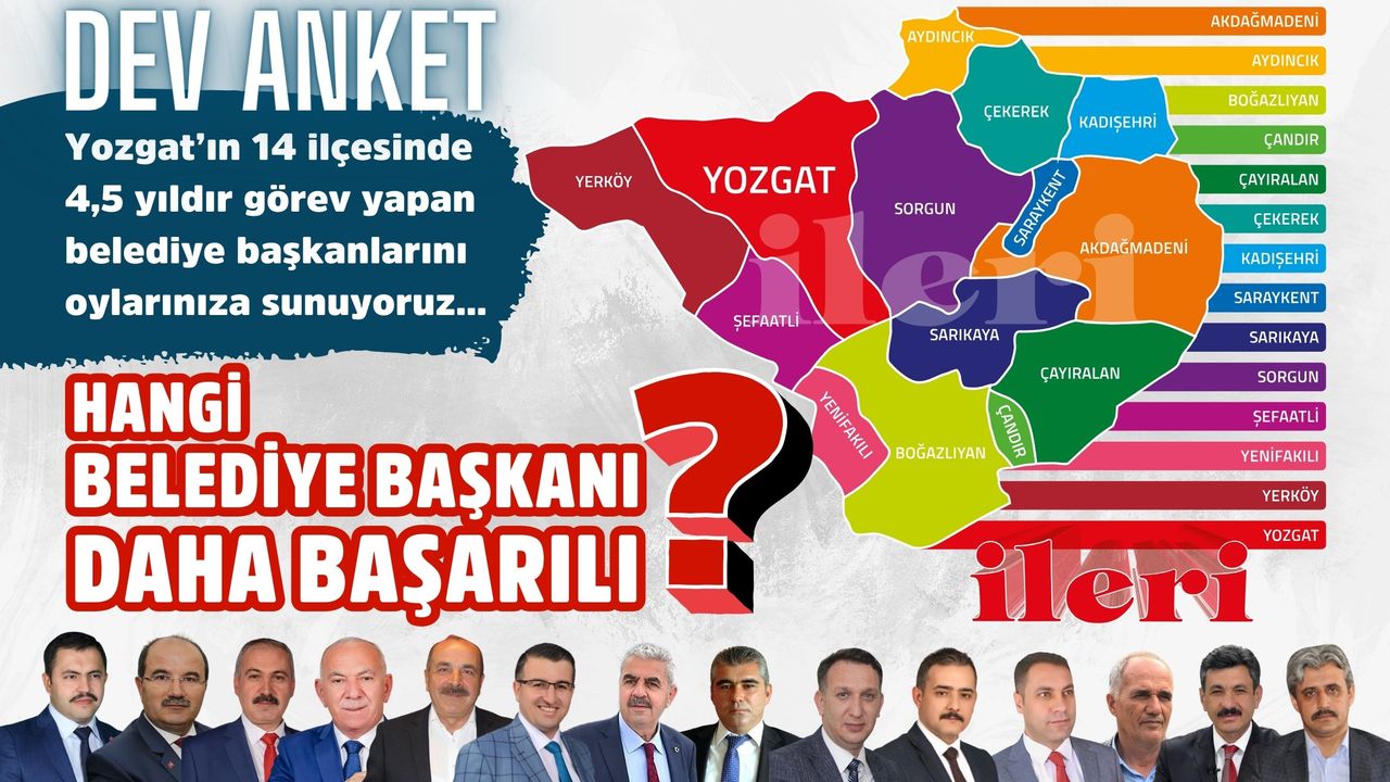 Yozgat’ın hangi belediye başkanını daha başarılı buluyorsunuz?
