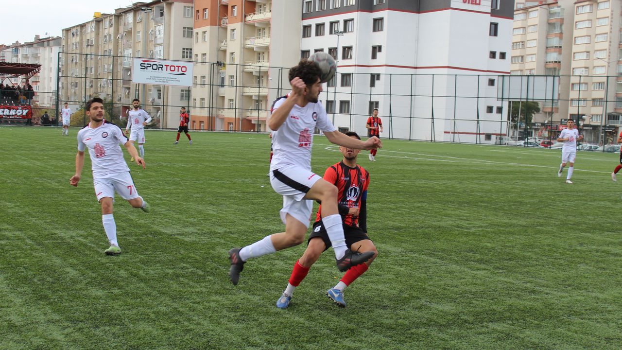 Oynanan maçta puanlar paylaşıldı