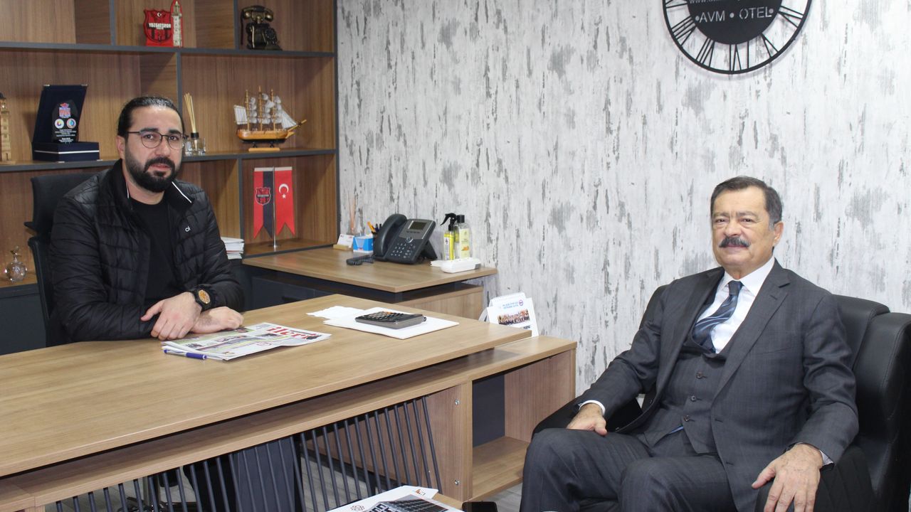 İYİ Parti Yozgat Milletvekili Lutfullah Kayalar'dan İleri'ye nezaket ziyareti!