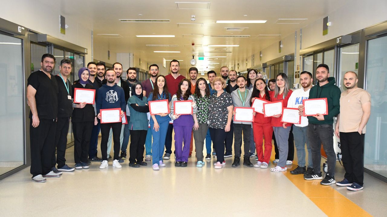 Yozgat Şehir Hastanesi'nde sertifikalı hemşireler yetişiyor!