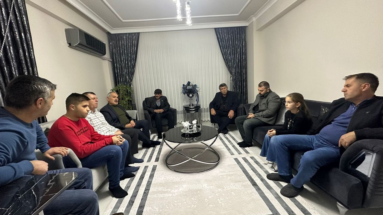 Boğazlıyan Belediye Başkanı şehit  ailesini ziyaret etti