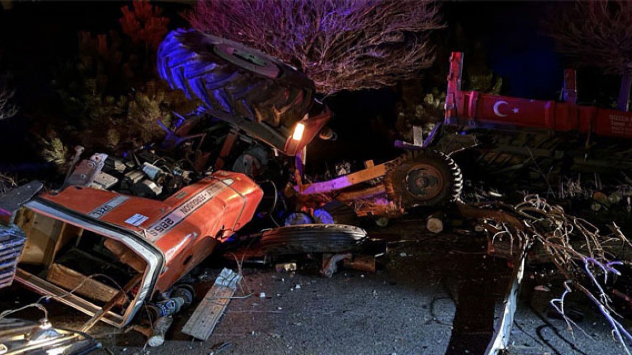 Kırıkkale'de feci kaza: 1 ölü 1 yaralı!
