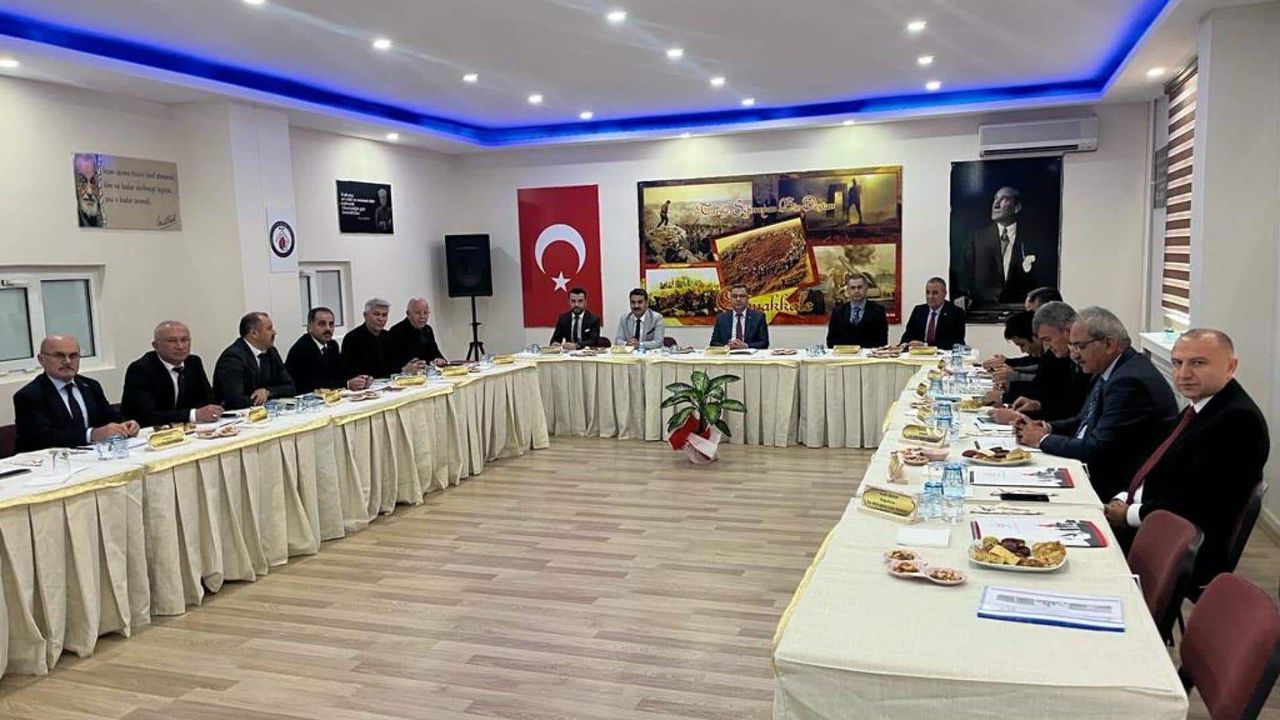 Yozgat'ta müdürler toplantısı: Projeler masada!