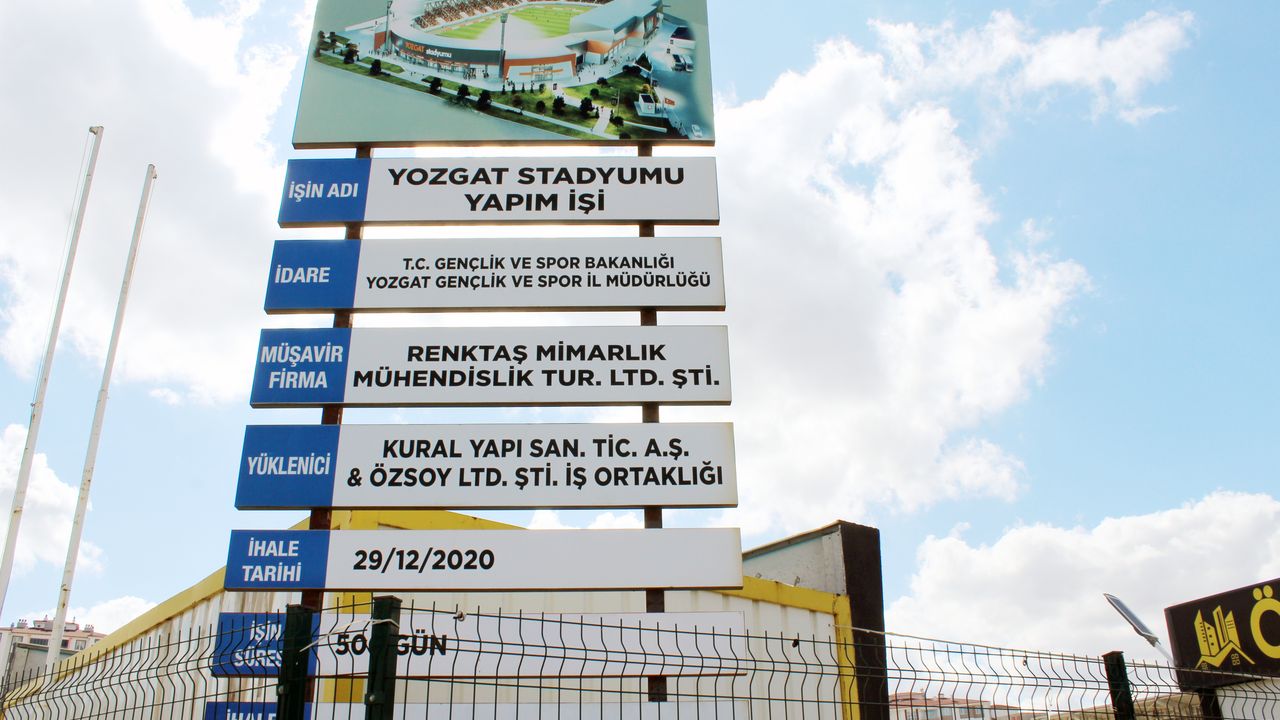 Yozgat Şehir Stadyumu bitirilmeli!