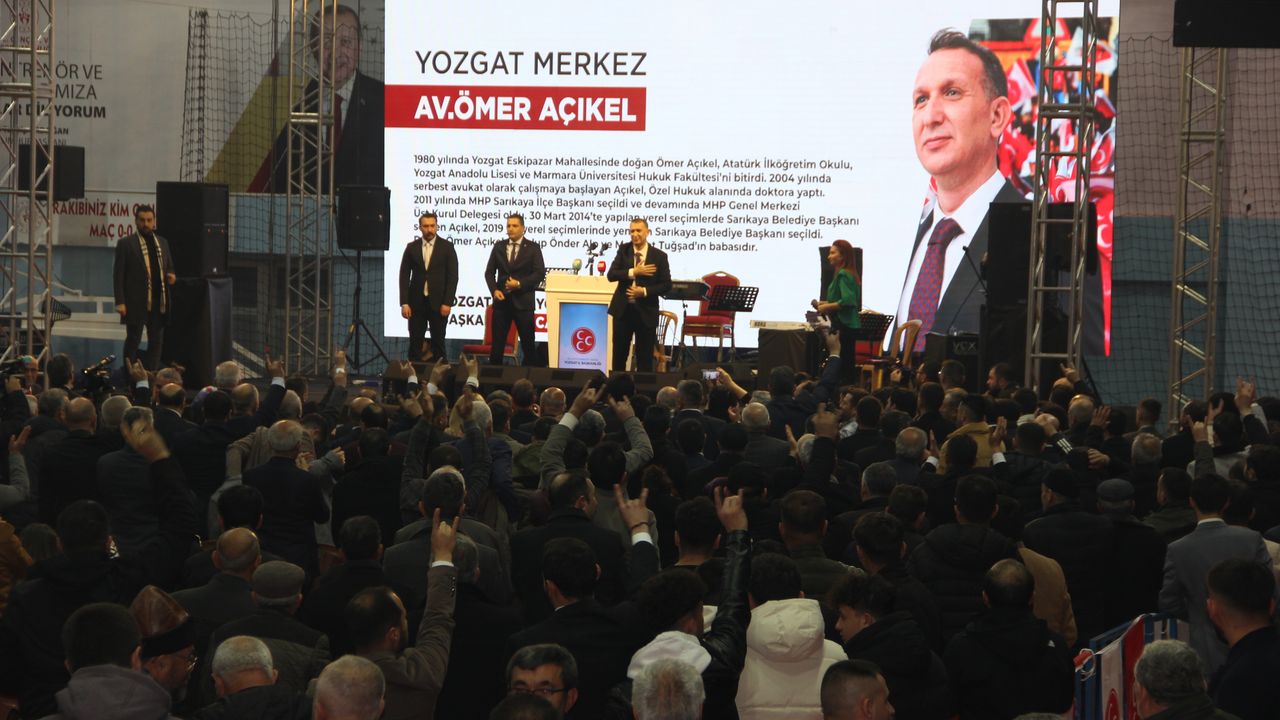 MHP'den Yozgat'ta gövde gösterisi