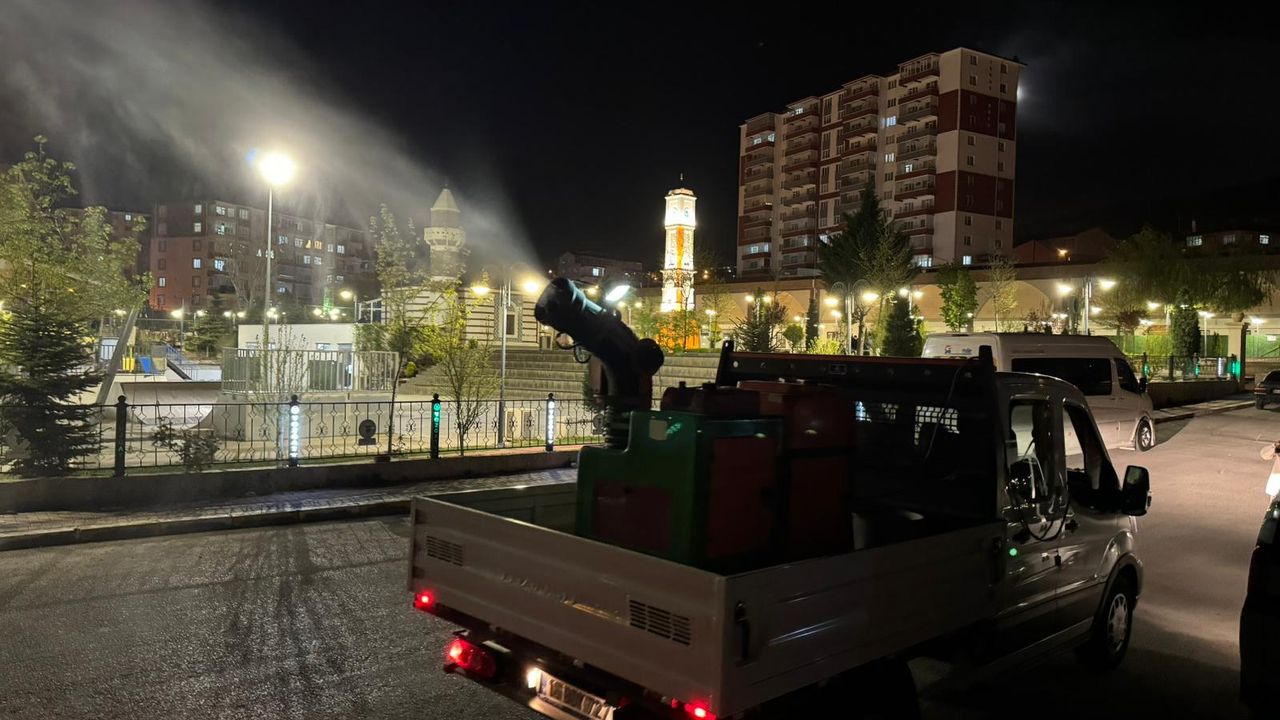 Belediye iş başında: Yozgat ilaçlandı!