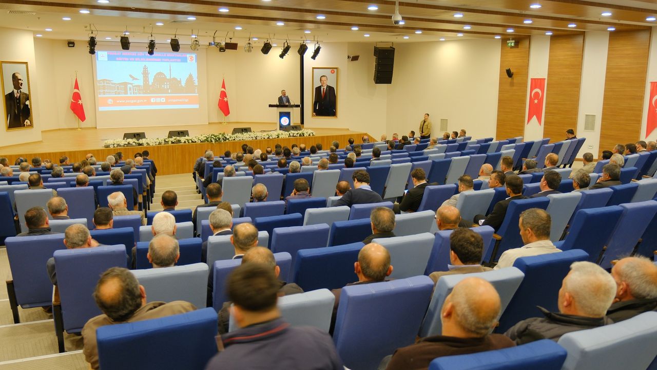 Yozgat'ta muhtarlar buluştu!