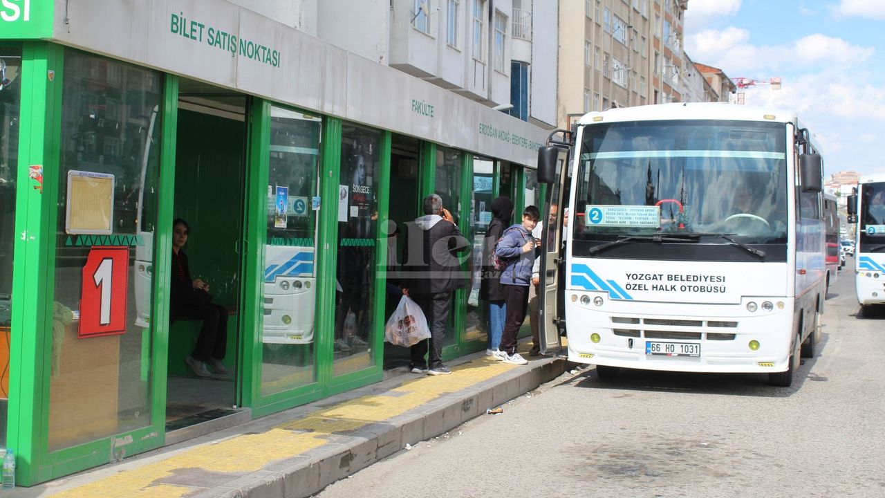 Yozgat’ta toplu taşıma ücretlerine zam!