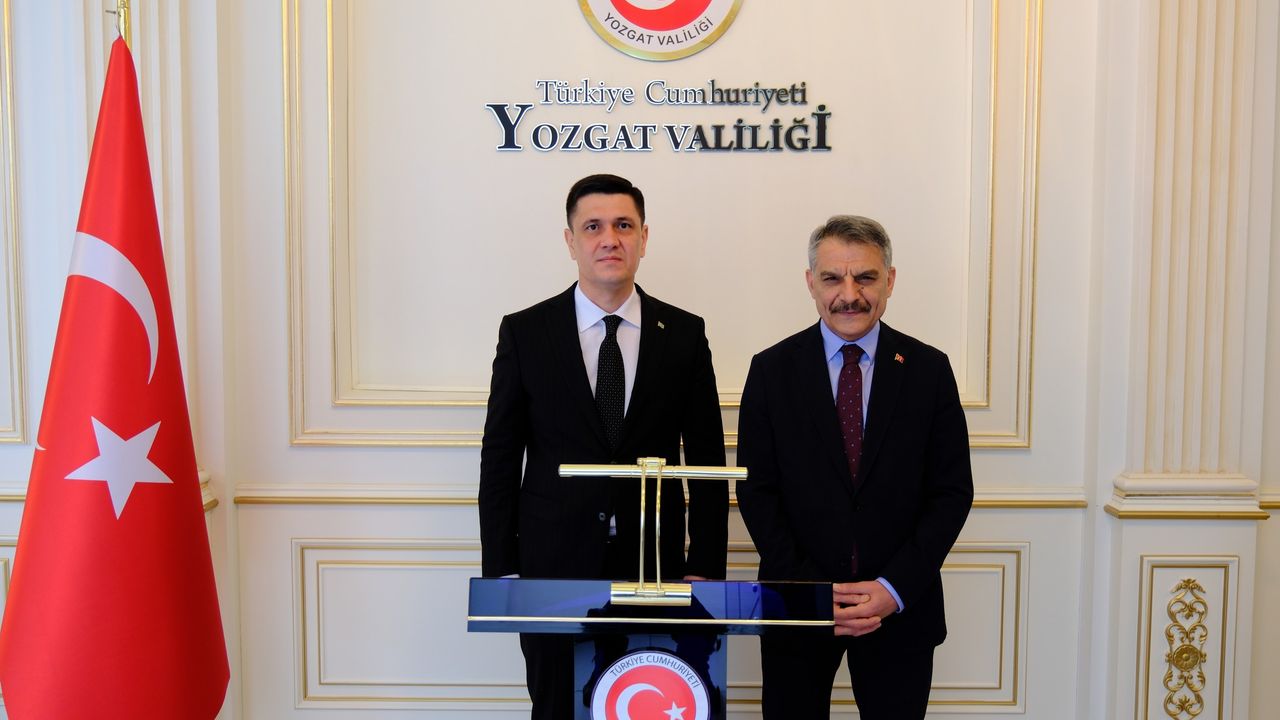 Türkmenistan Büyükelçisi Yozgat'a geldi!