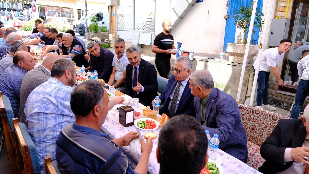 Başkan Arslan ve Vali Özkan'dan Yozgat esnafına destek