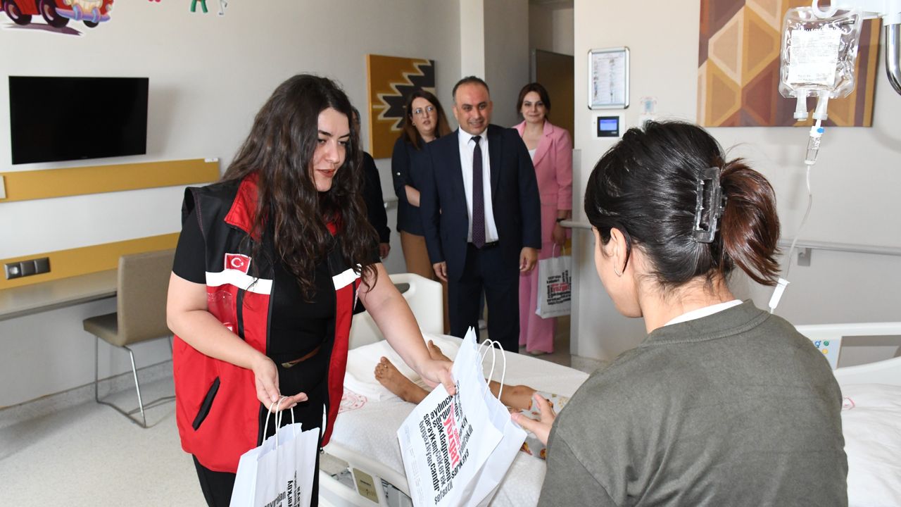 Yozgat'ta miniklere büyük destek!