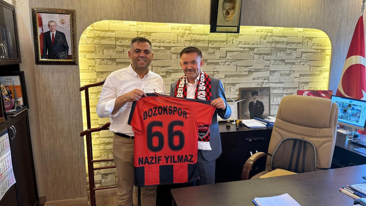Yozgat Bozokspor Kulüp Başkanı'ndan İl Özel İdaresi Genel Sekreteri'ne ziyaret
