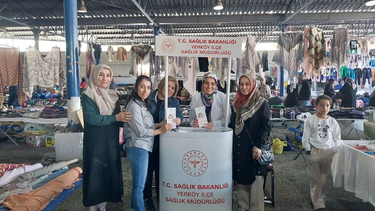 Yerköy'de uzmanı doğum hakkında bilgilendirdi