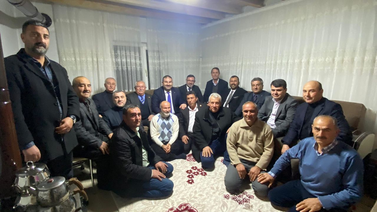 Yerköy'de muhtarlarla toplantı düzenlendi