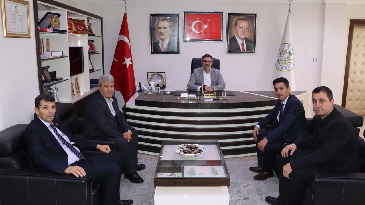 Yozgatlı Dernekler Federasyonu'ndan Yerköy Belediye Başkanına ziyaret
