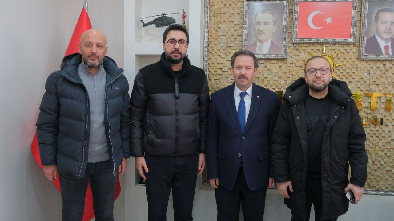 Alparslan Akyüz ve Bozokspor Yönetiminden Hasan Kandemir’e ziyaret