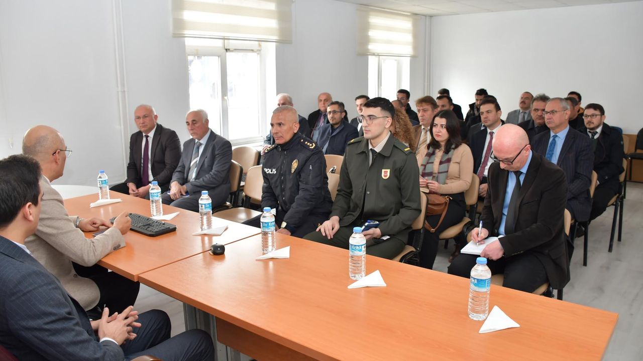 Sorgun’da güvenlik önerileri masaya yatırıldı