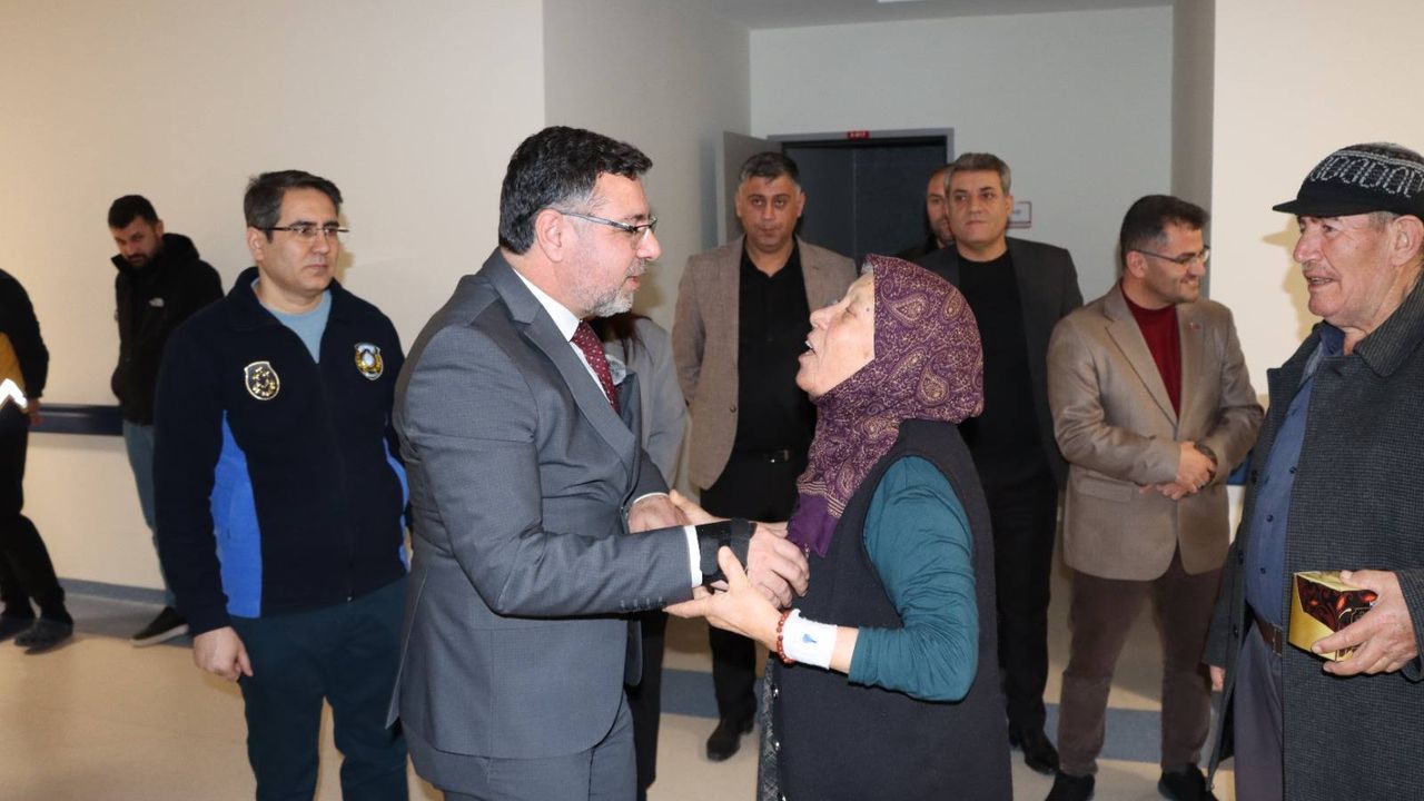 Yerköy Belediye Başkanı Arslan’dan Berat Kandili’nde ziyaret