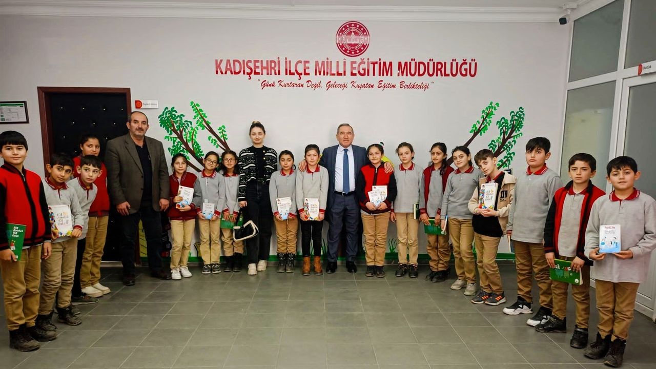 Kadışehri'nden öğrencilere ilham veren mesaj