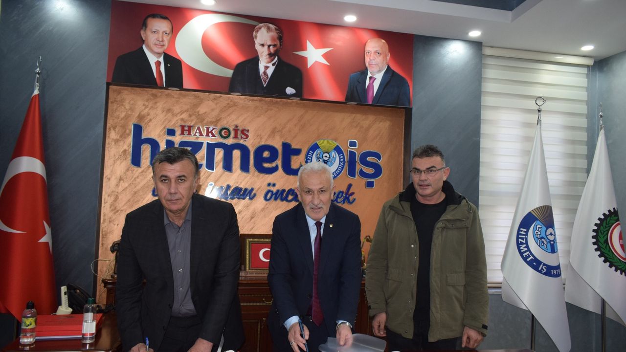 Belediye ve sendika anlaştı! İşçilerin yüzü güldü