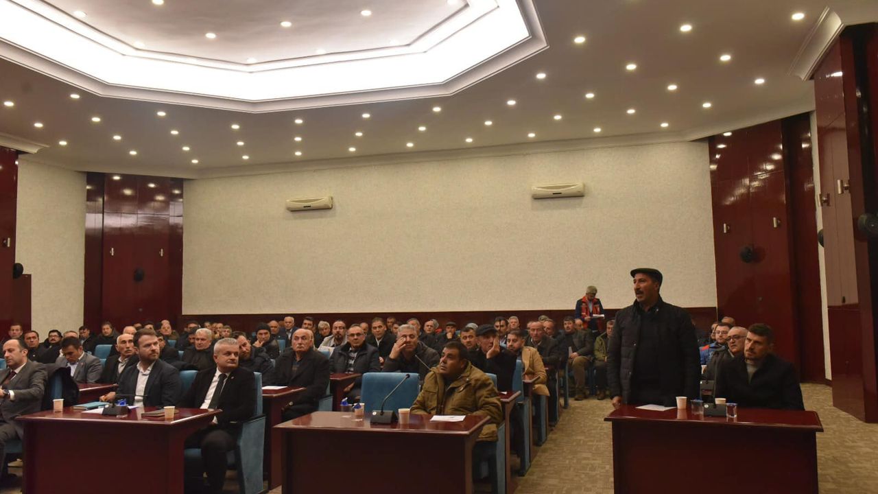 Yozgat muhtarlarına bilgilendirme toplantısı
