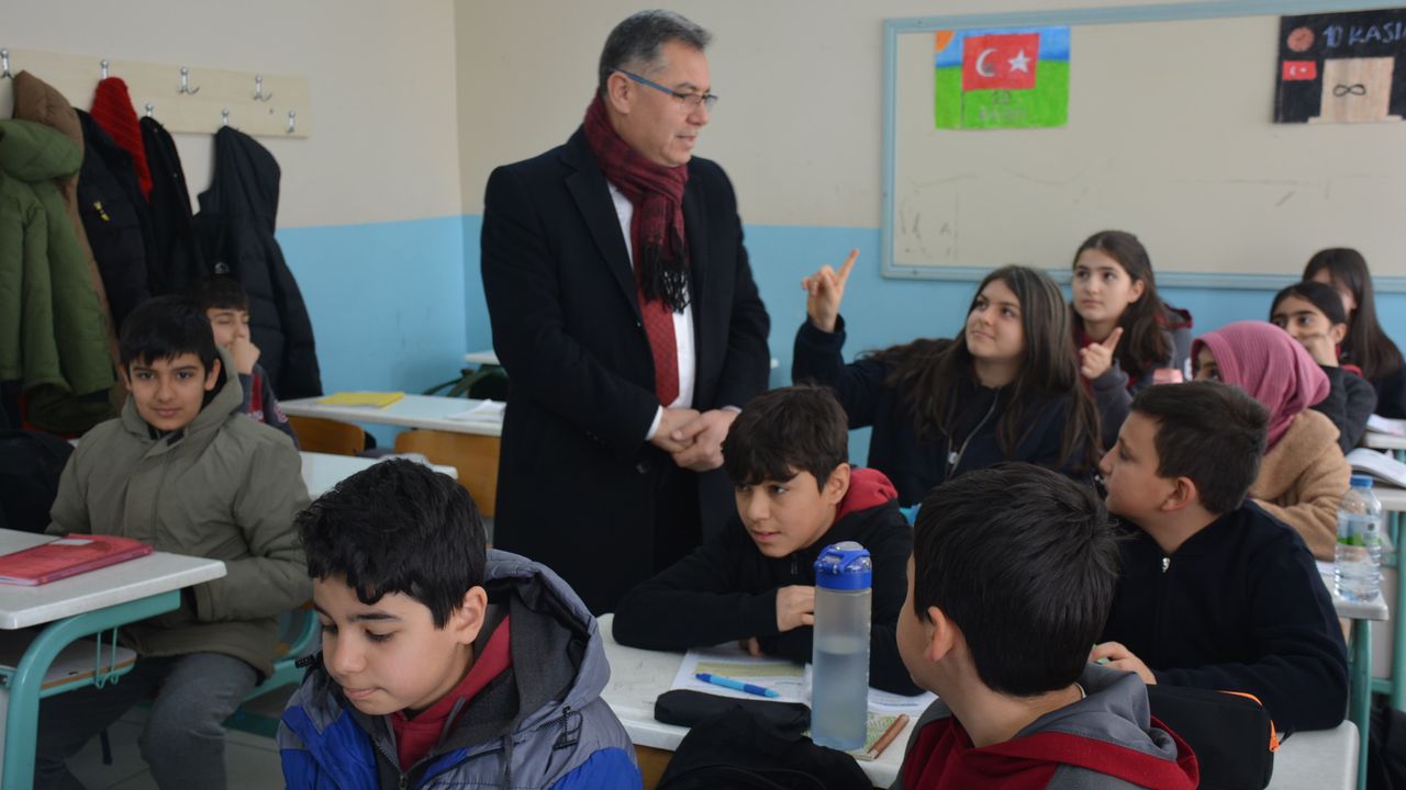 Yozgat İl Müdürü Altınkaynak okul ziyaretlerini sürdürüyor!
