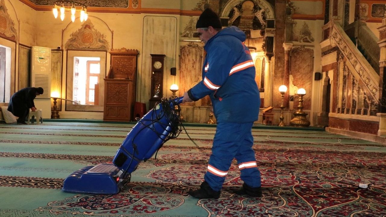 Yozgat'ta camiler Ramazan'a hazırlanıyor