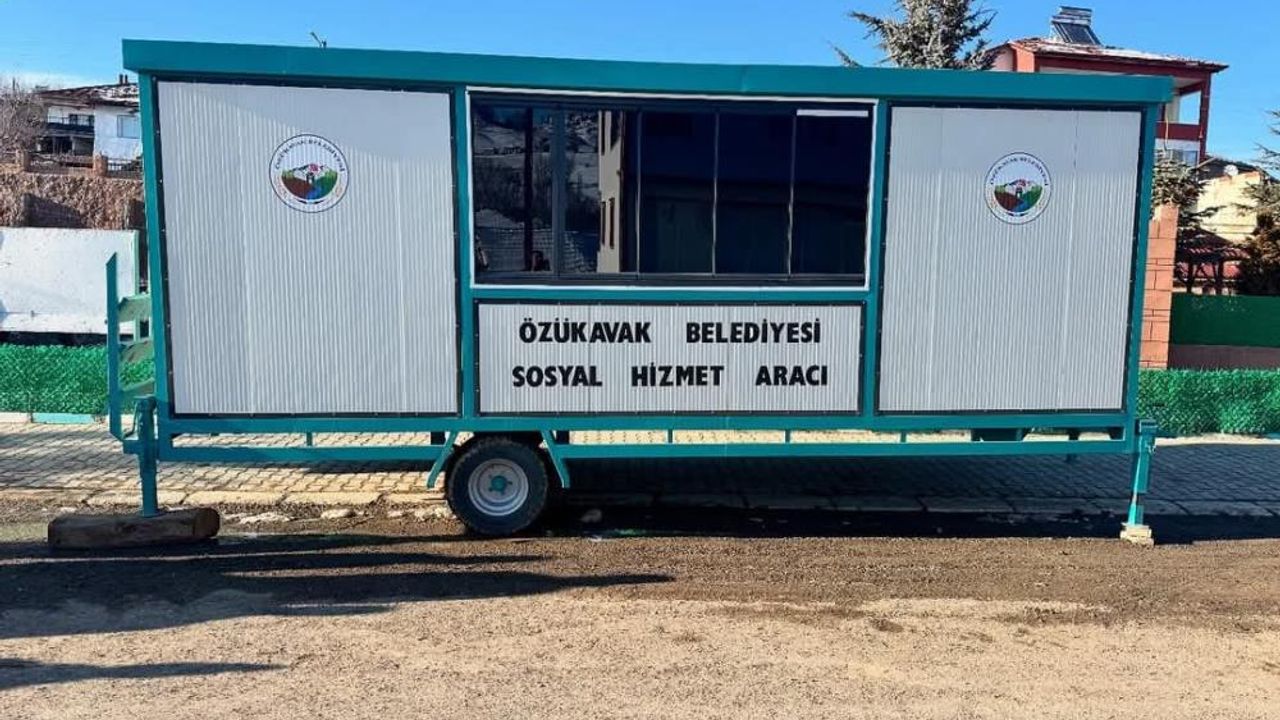 Yozgat'ın o beldesinde araç hizmete sunuldu