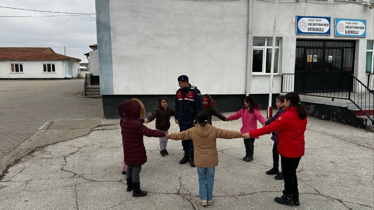Yozgat İl Jandarması okul çevreleri denetledi
