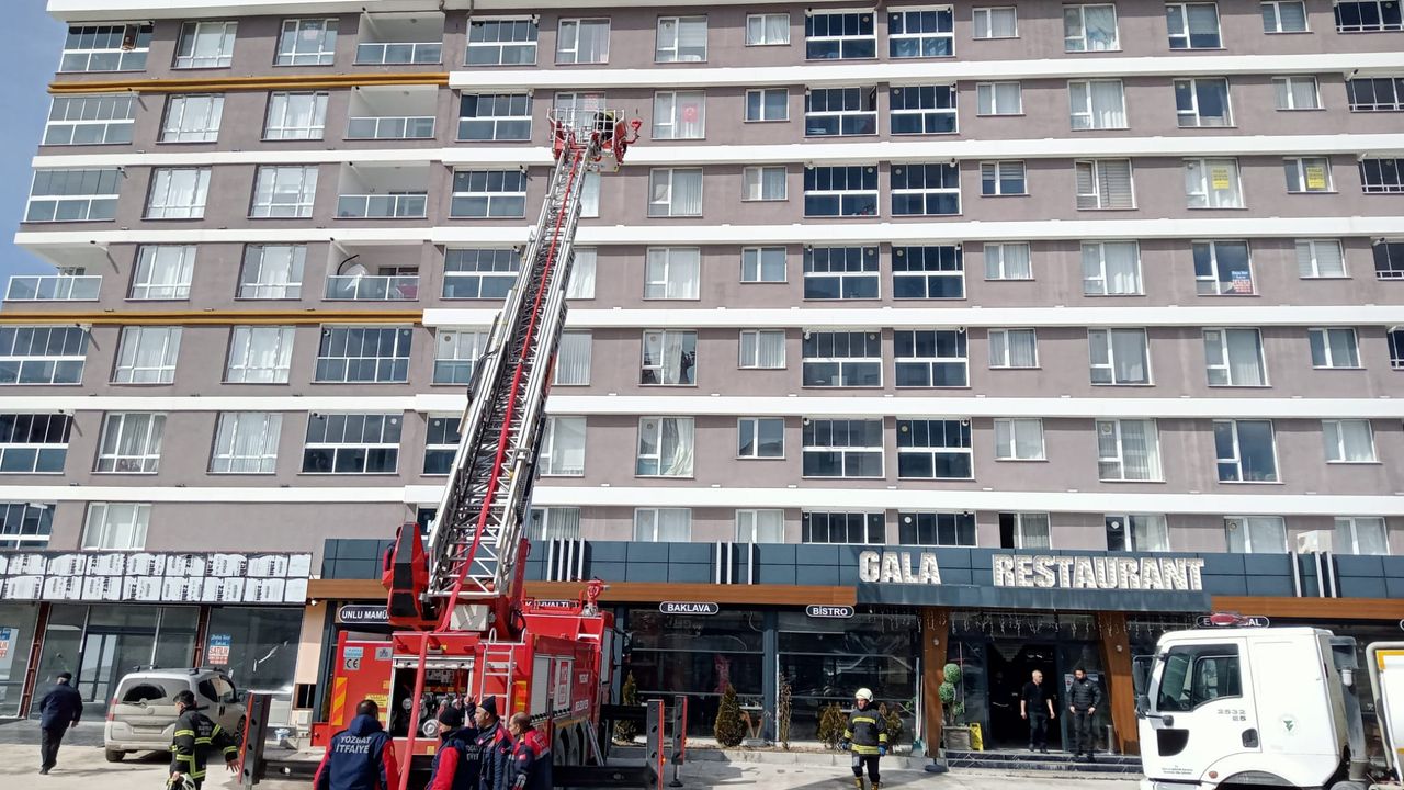 Yozgat'ta restoranın bacasında yangın!