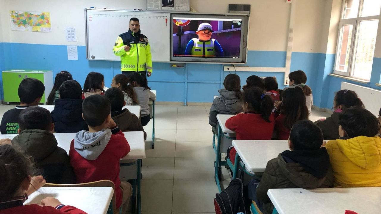 Yozgat'ta öğrencilere trafik bilinci aşılandı