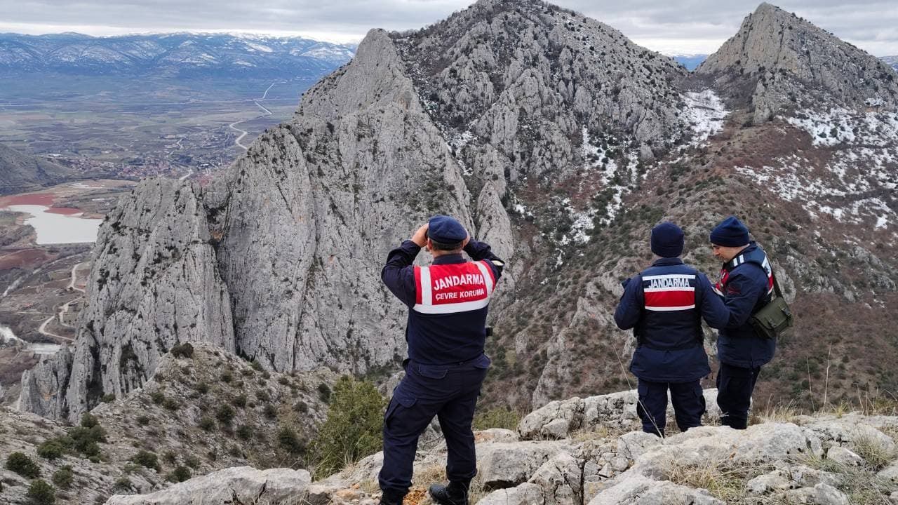 Yozgat jandarması yaban hayatı denetledi