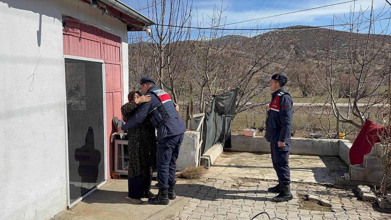 Yozgat'ta jandarmadan anlamlı ziyaret