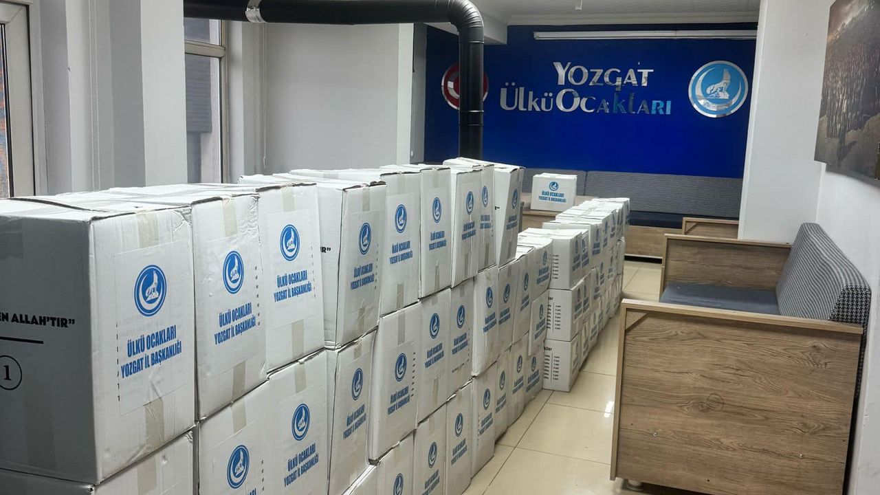Ülkü Ocakları’ndan 666 aileye Ramazan yardımı!