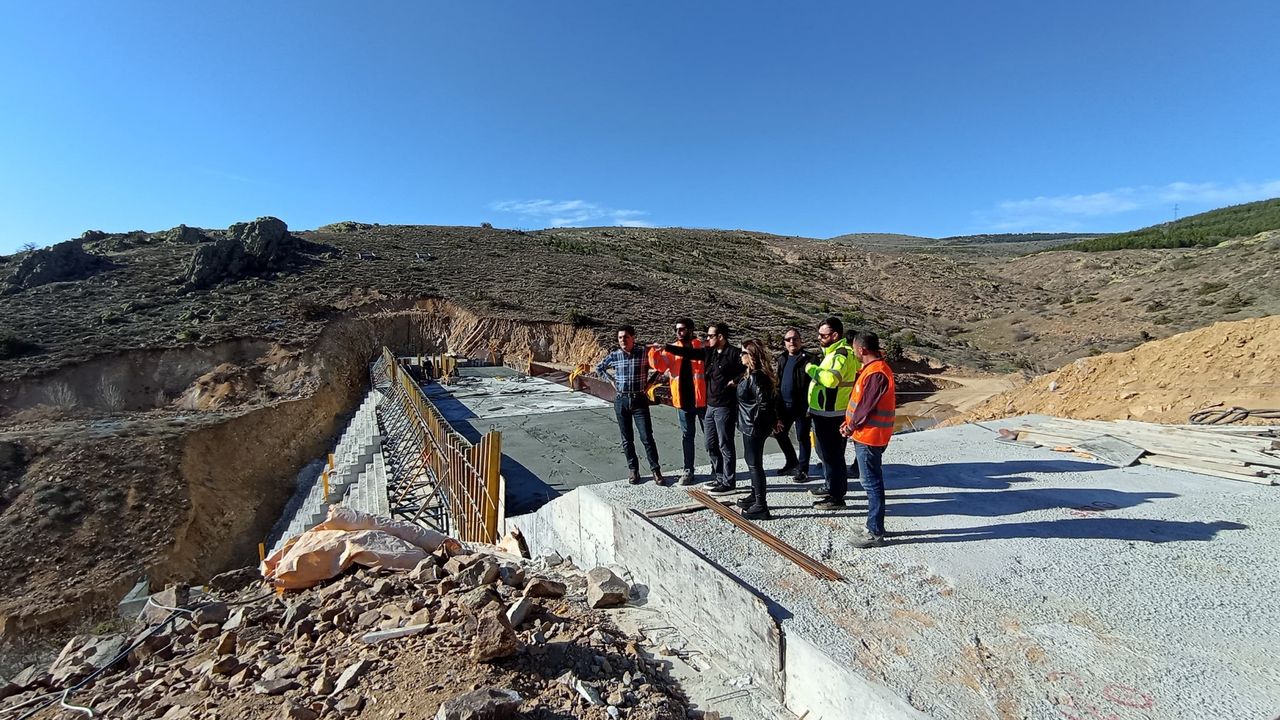 DSİ Bölge Müdürü Şahin, Yozgat'taki projeyi inceledi