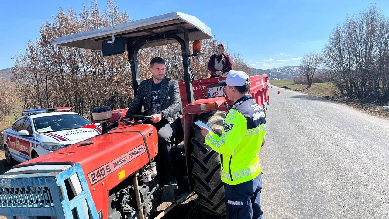 Yozgat'ta trafik denetimleri sürüyor
