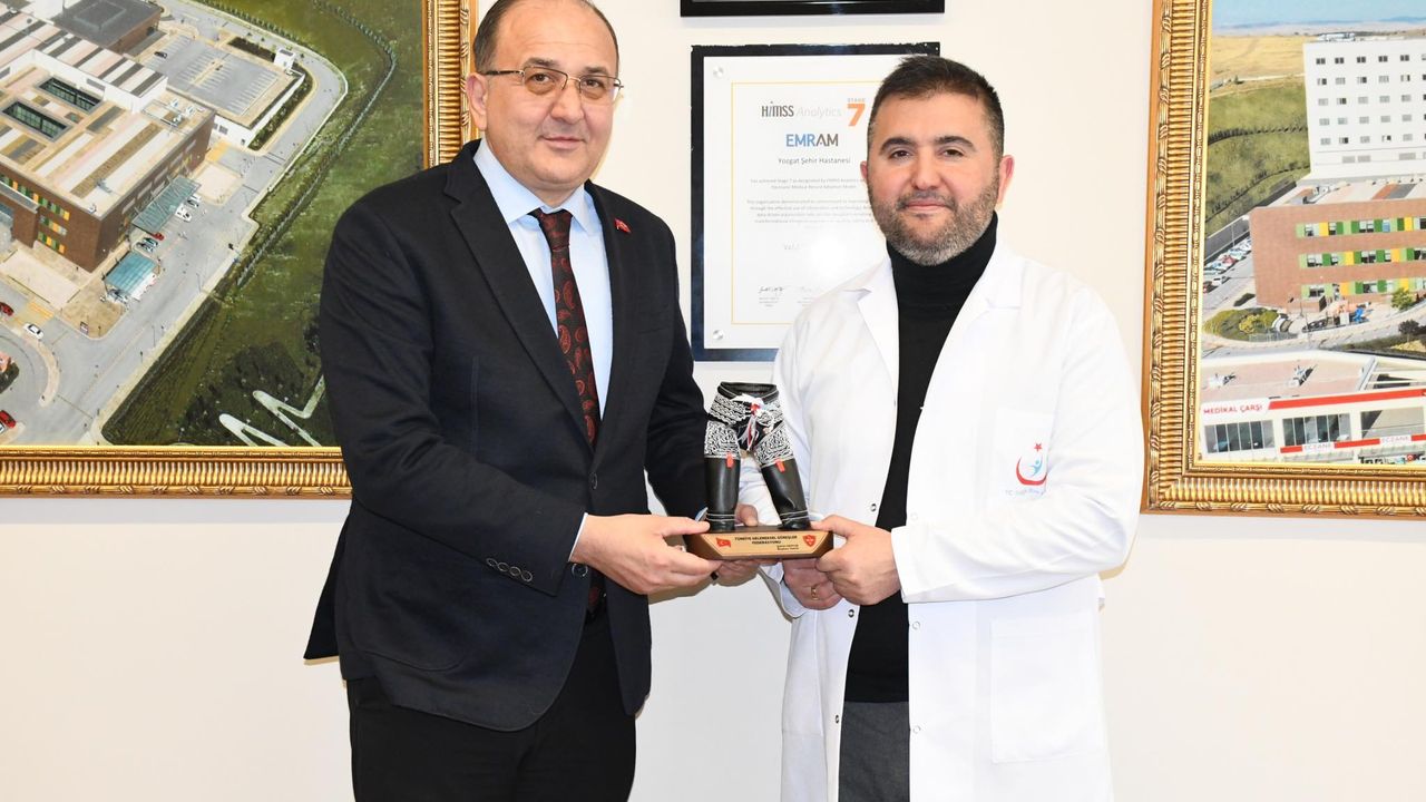 Yozgat il müdüründen başhekime ziyaret