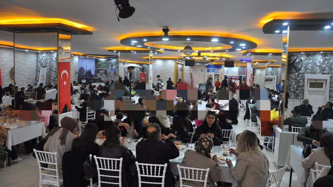 Yozgat’ta bereket sofrası kuruldu