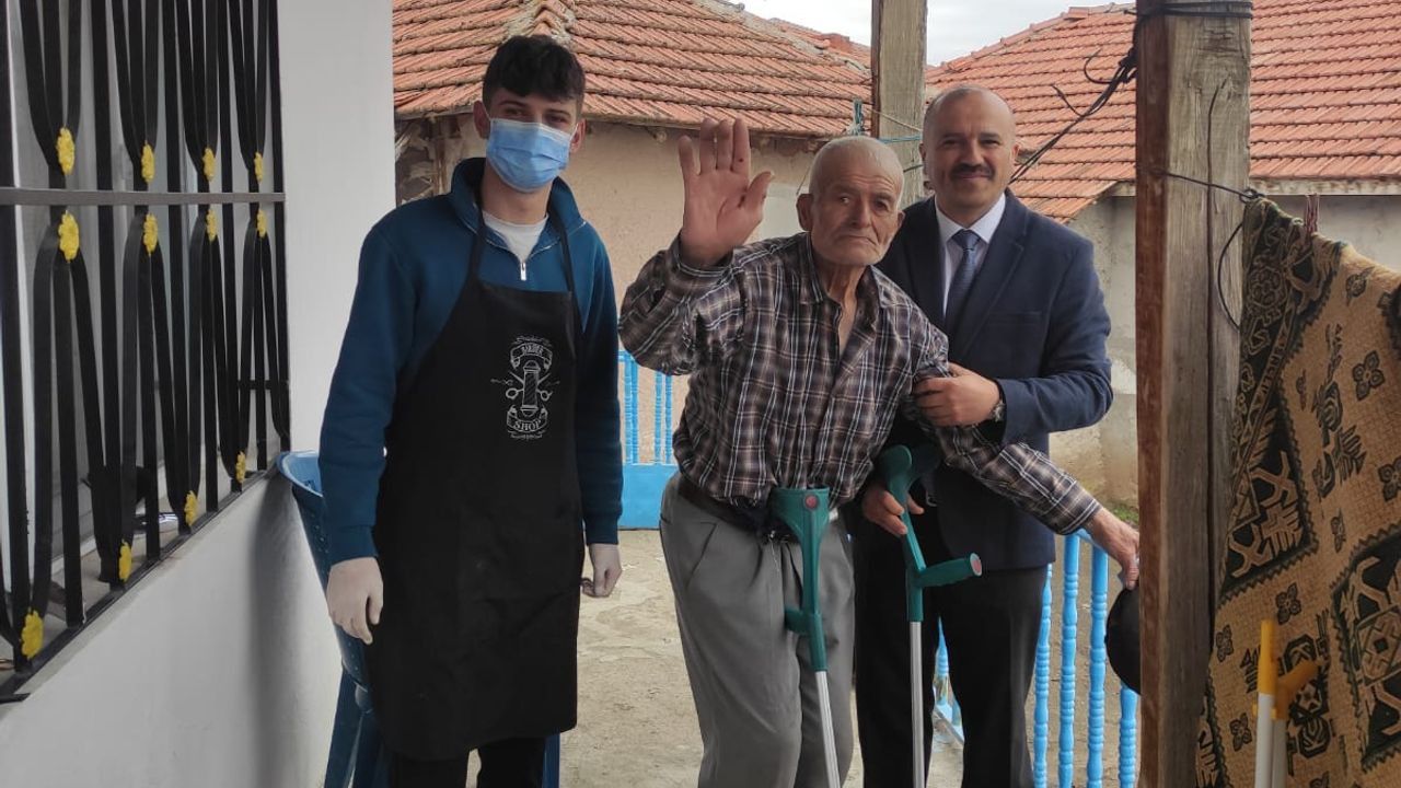 Yozgat'ta ‘Tıraşınız Bizden’ projesi başladı!