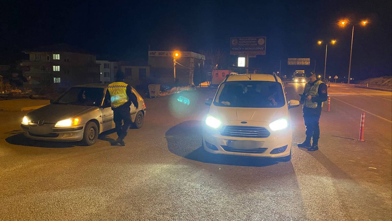 Yozgat’ta 172 sürücüye ceza yağdı!