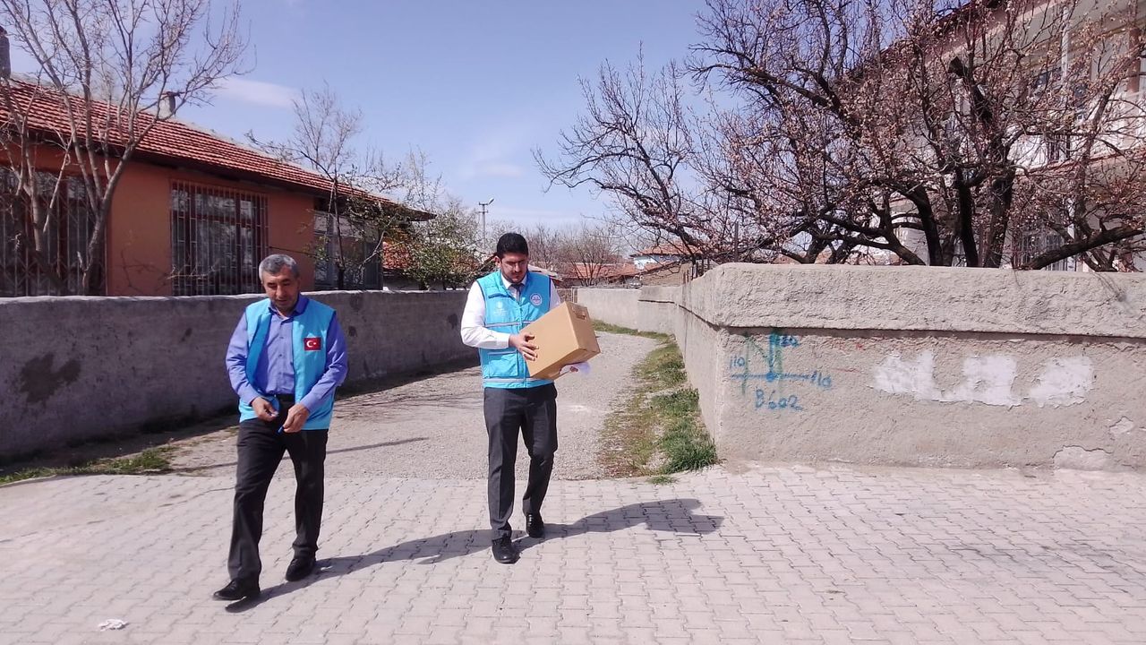 Ramazan yardım kolileri ihtiyaç sahiplerine ulaştı