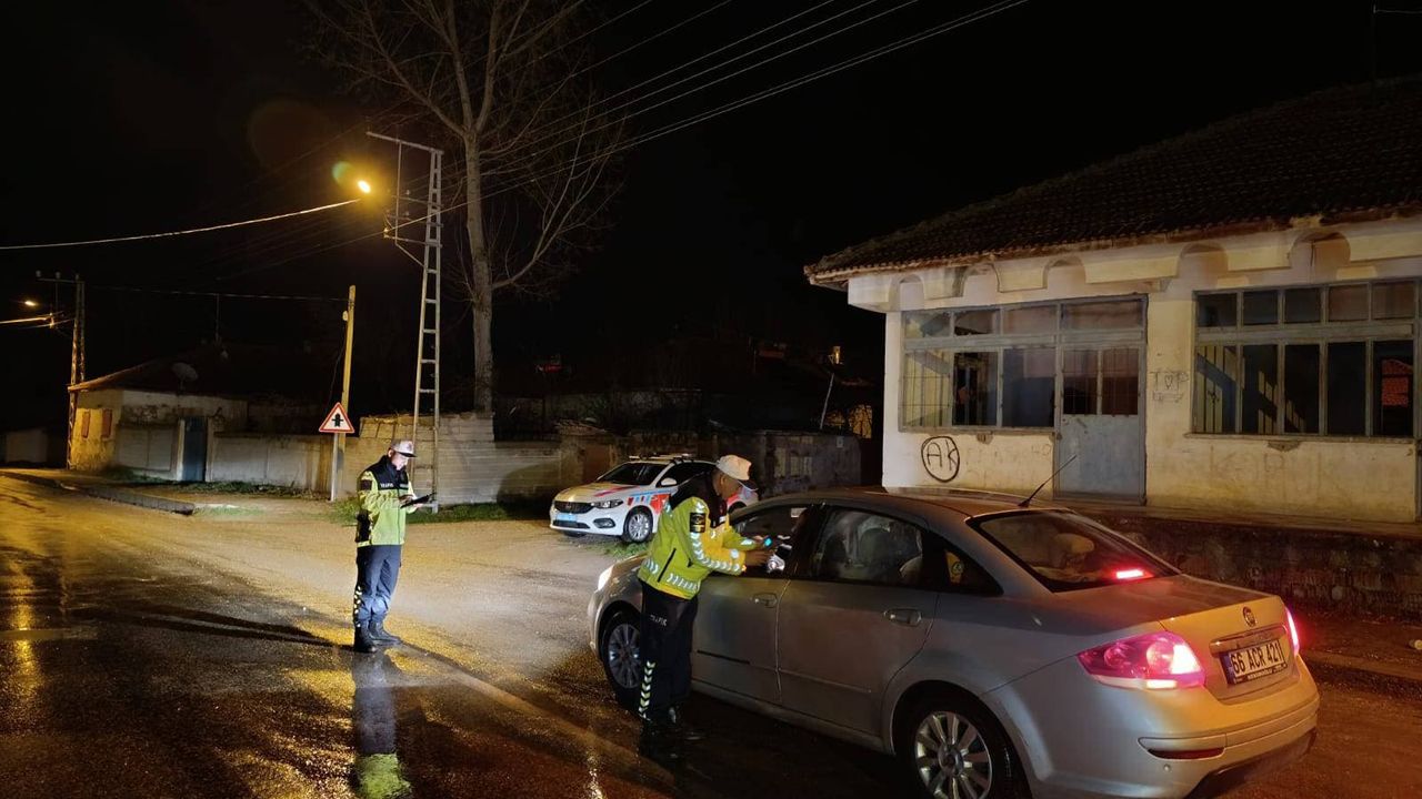 Yozgat'ta bayram sonrası denetimler hız kesmeden devam ediyor