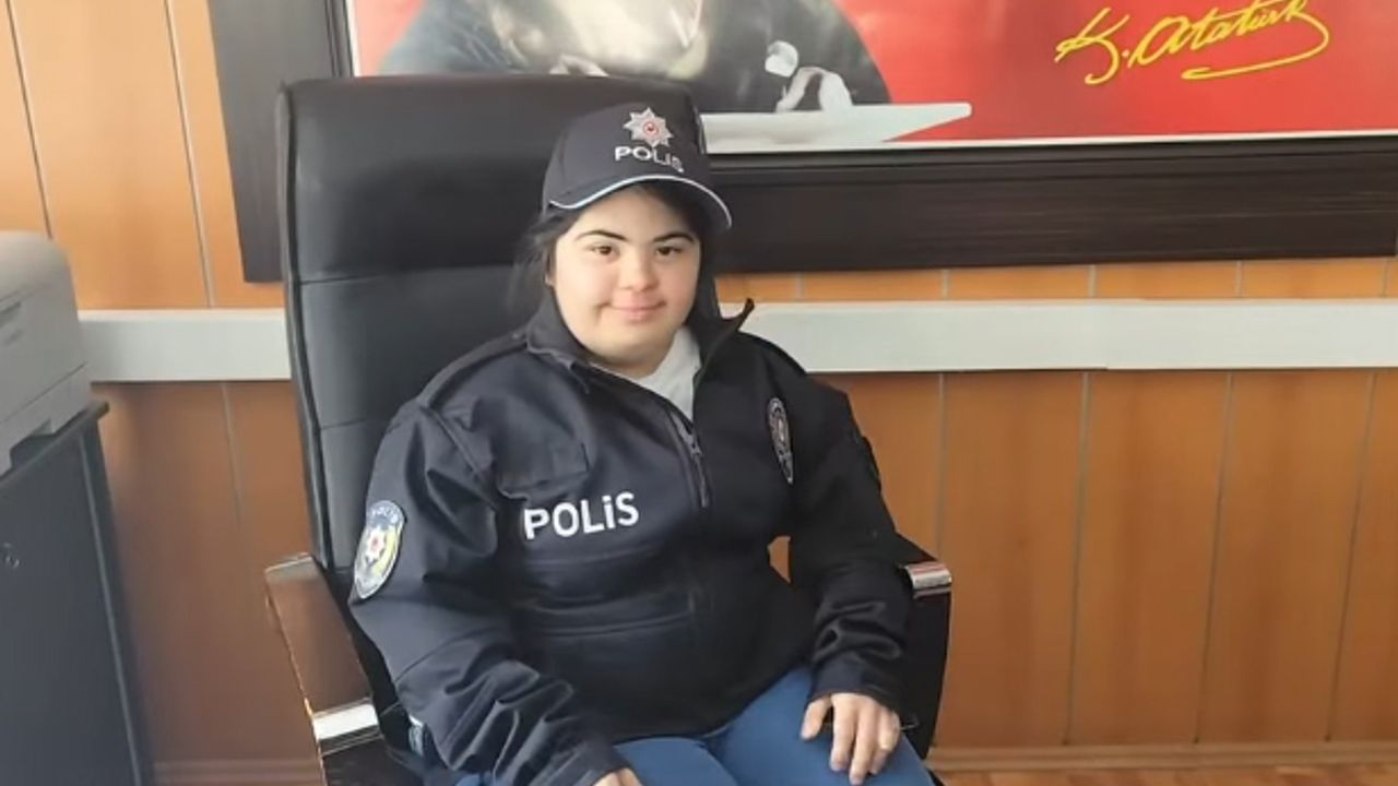 Yozgat'ta bir günlüğüne polis oldu