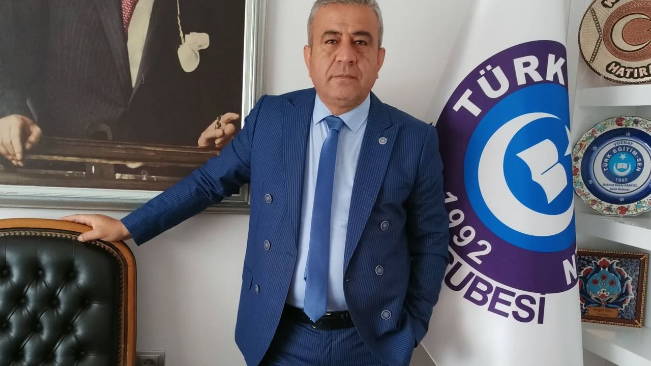 Yozgat Şube Başkanı Kabayel'den atama sürecine tepki
