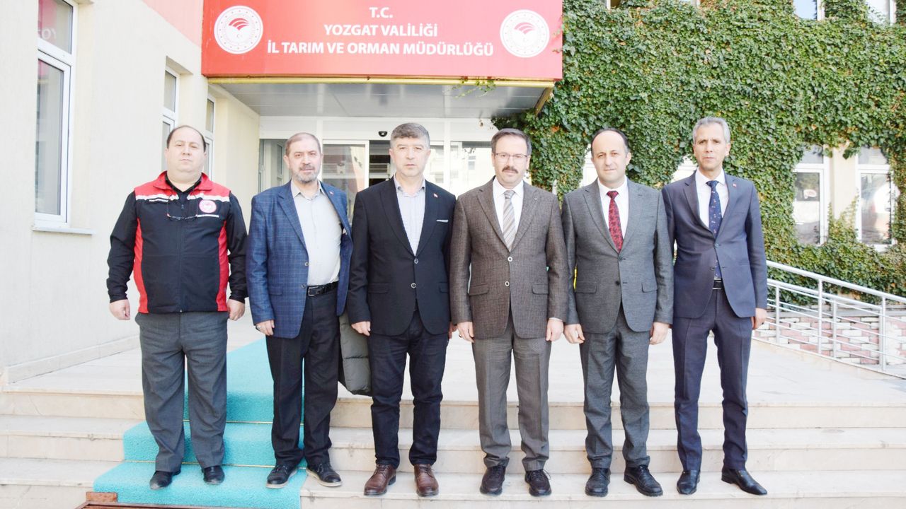AK Parti Heyetinden Yozgat İl Tarım Müdürlüğü’ne ziyaret