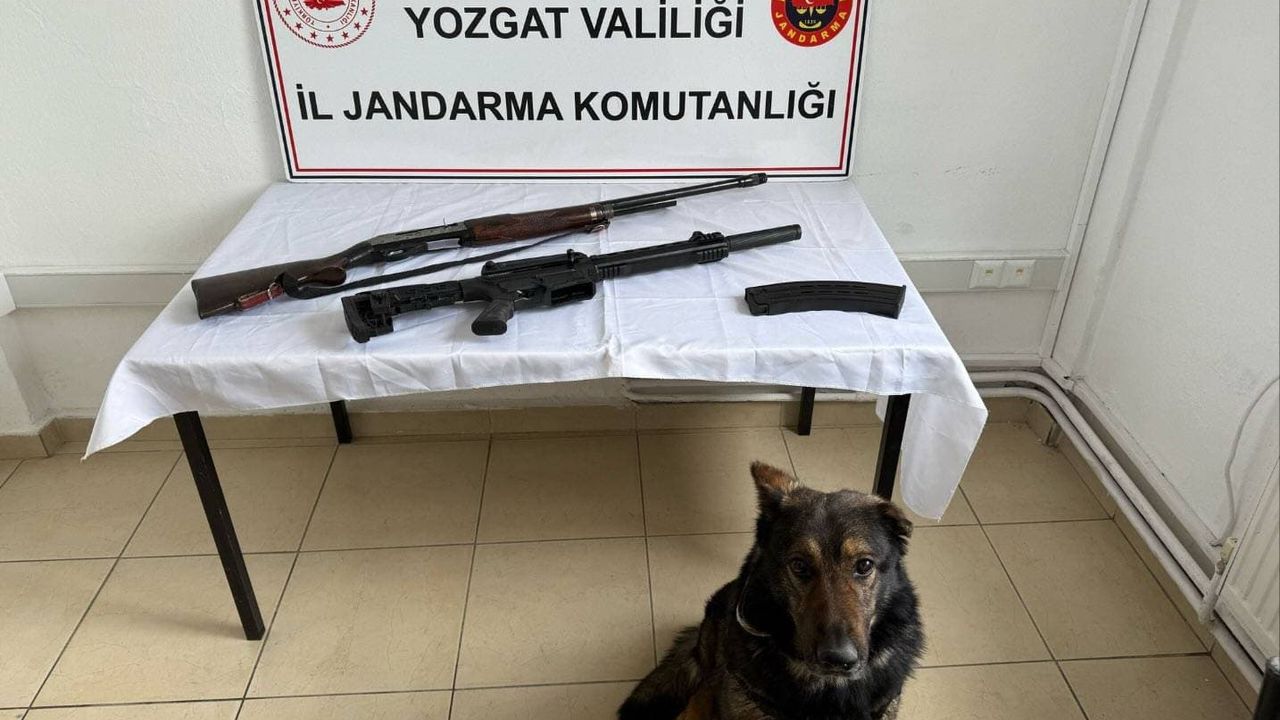 Sorgun'da ruhsatsız silah operasyonu!