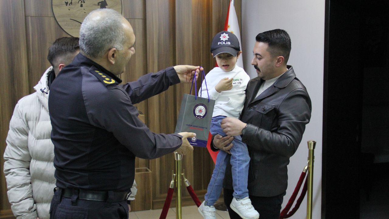 Yozgat emniyetine özel öğrencilerden özel ziyaret