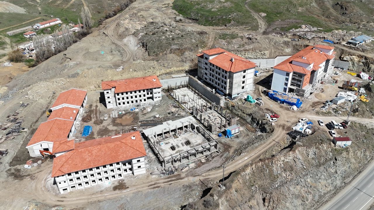 İnşaatı hızla ilerliyor... Yozgat'a hizmet verecek